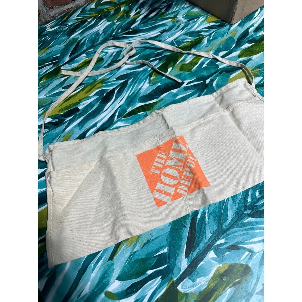 The Home Depot beige fabric accessory belt